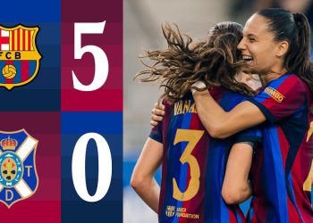 LIGA F | FC BARCELONA 5 vs 0 UD TENERIFE