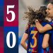 LIGA F | FC BARCELONA 5 vs 0 UD TENERIFE