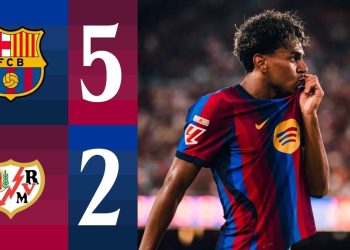 FC BARCELONA 5 vs 2 RAYO VALLECANO | LALIGA 2026/27