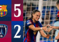 HighLights: Barça Femení Begin Champions League Defence With 5–2 Win Over Paris FC