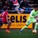 Barça Atlètic players in action during the 2026/27 Segunda Federación season ahead of the CD Arnedo clash.