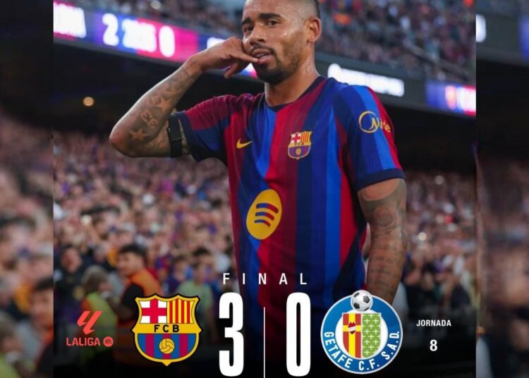 Barcelona 3–0 Getafe: Flick’s Tactical Masterclass Keeps Barça’s Perfect La Liga Start Alive