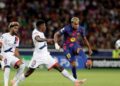 PSG vs Barcelona 4-2 Champions League match at Parc des Princes on October 20 2026